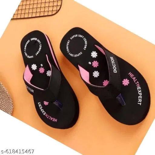 Flipflop for Women, Black (6)