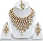 Women's Alloy Gold Plated Jewellery Set