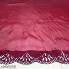 Georgette Saree for Women, Red 