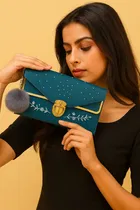 PU Solid Clutch for Women