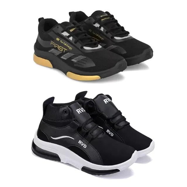 Combo of Casual Shoes for Boys (Multicolor, 5.5-6 Years) (Pack of 2)