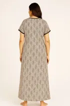 Sarina Printed Nightdress for Women 