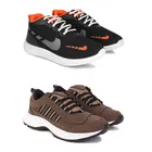 Sports Shoes for Men, Multicolor, Pack of 2 