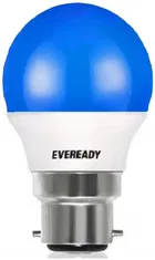 एवररेडी 0.5W B22 LED बल्ब, ब्लू [पैक ऑफ़ 3]