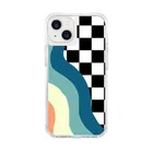 Silicone Printed Back Cover for iPhone 14 Plus (Multicolor)