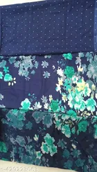 Crepe Printed Unstitched Suits Fabric for Women 