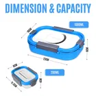 Stainless 2 Containers Lunch Box 