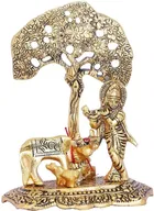 MAGIC PLUS Brass krishna Idol 