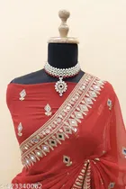 Red Saree for Women 