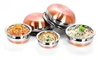 LEROYAL  Stainless Steel Copper Bottom Handi Pot Set 