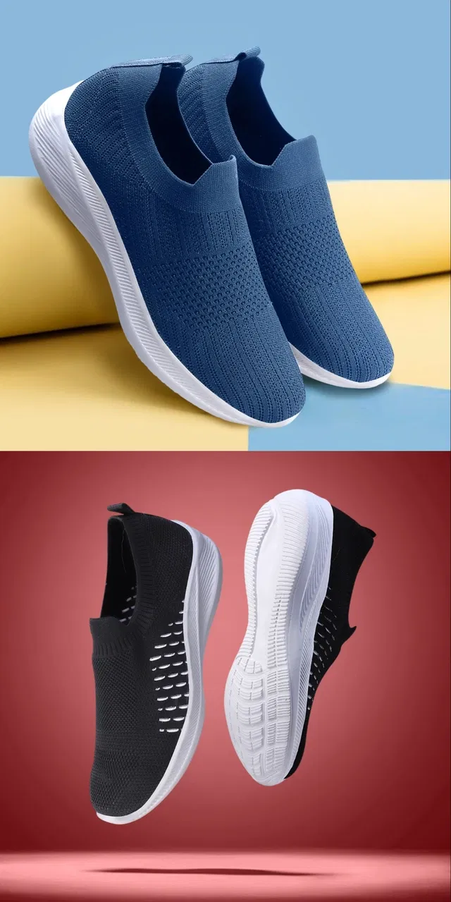 Sports Shoes for Men (Multicolor, 7) (Set of 2)