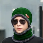 Woolen Cap with Neck Warmer for Men & Women 