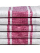 Cotton Solid Face & Hand Towels (Multicolor, Pack of 5 ) (34x14 inches)
