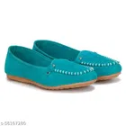 Loafers for Women (Sky Blue, 3)