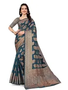 Organza Zari Woven Saree for Women 