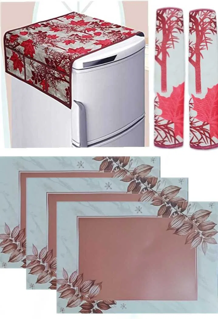 Refrigerator Covers (Red) (A-101)