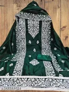 Embroidered Ethnic Motif Patiala Suits for Women 
