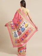 Khadi Printed Saree for Women 