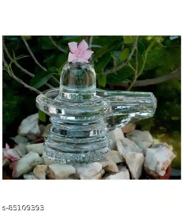 Shiva Linga for Pooja (Transparent)