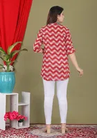 Rayon Three Quarter Sleeves Top for Women 