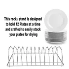 2 Pcs Stainless Steel Dish Rack & Utensil Holder 