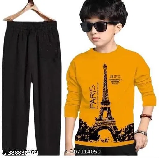Cotton Clothing Set for Boys, Multicolour (12-13 Years)