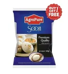Agropure Sooji 2X500 g (Buy 1 Get 1 Free)