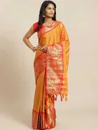 New Fancy Cotton Festive Sarees 