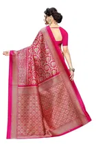 Art Silk Printed Saree for Women 
