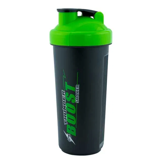 Trueware Thunder Boost Shaker With Photo Box & PP Blender (Green, 750 ml) (TB-15)