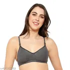 Cotton Solid Bra for Women & Girls, Multicolour, Pack of 5 