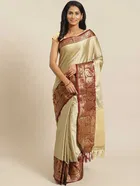 New Fancy Cotton Festive Sarees 