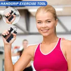 Hand Grip Strengthener with Foam Handle & Adjustable Pencil Skipping Rope [Multicolor, Pack of 2]