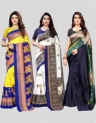 Art Silk Printed Saree for Women 