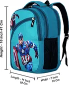 KG Avengers Kids School & Travel Backpack for Boys & Girls, Age 3–9 Years 