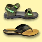 Combo of Sandals with Slippers for Men 