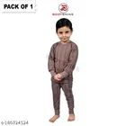 Woolen Thermal Top & Bottom Set for Kids 