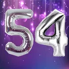 Foil Balloon for Birthday Celebration, No. 54 