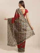 Mysore Silk Printed Saree for Women 