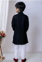 Embellished Rayon Pyjama Set for Boys 