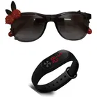UV Protected Sunglass with Digital Watch for Boys & Girls 