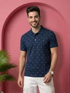 Printed Polo T-shirt for Men 