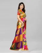 SVB प्रिंटेड साड़ी फॉर वीमेन 