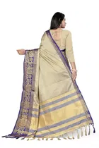 Cotton Embellished Saree for Women 