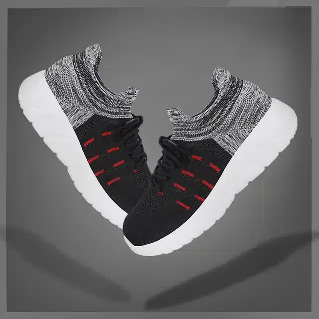 Casual Shoes for Men (Black, 10)