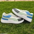 Sport Shoes for Men, White & Blue 