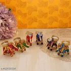 Metal Handcrafted Elephant Shaped Candle Holders 