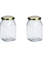 Glass Airtight Kitchen Storage Jars with Lid 