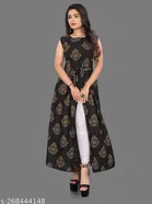 Crepe Printed Kurti for Women 