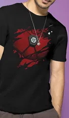 Round Neck Printed T-Shirt for Men 